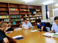 2020年度菅島小学校第二回学校運営協議会の様子