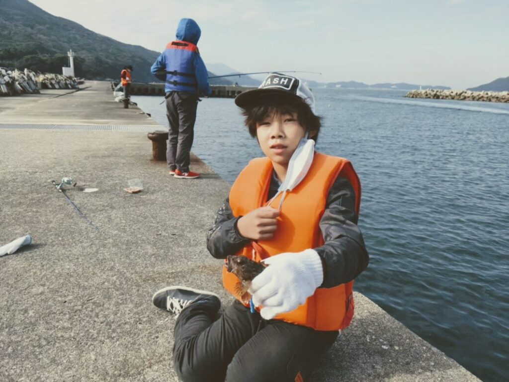 カサゴ釣ったどー!