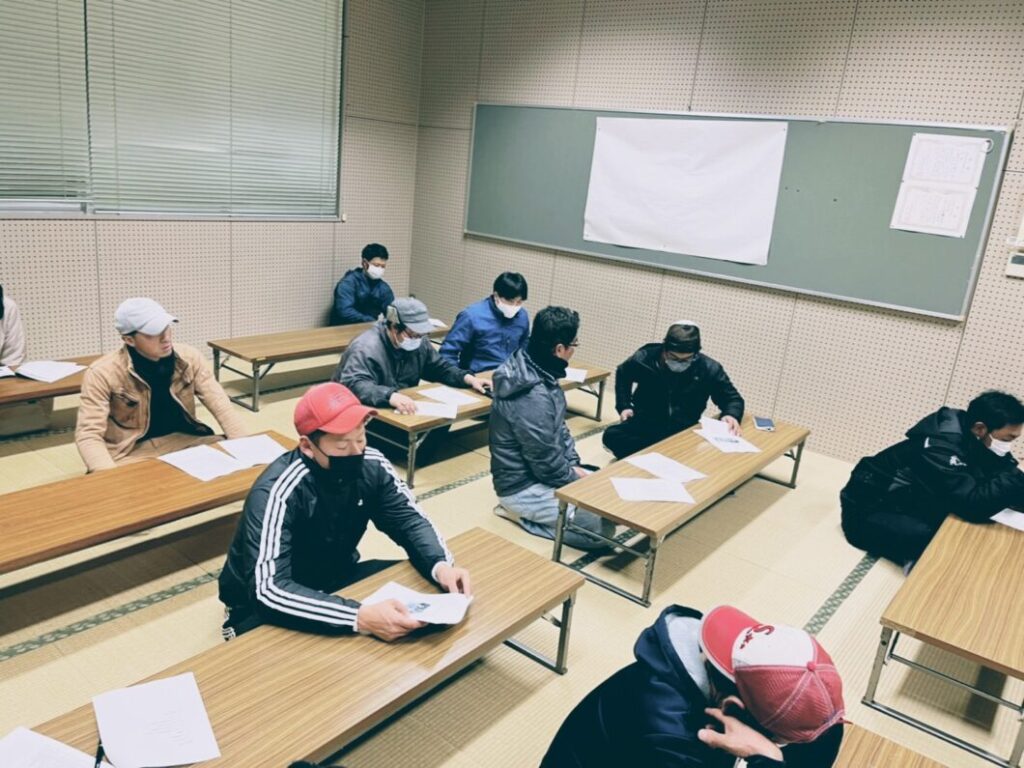 2022年菅島の未来を考える会総会に参加する会員