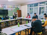 2023 年度第一回学校運営協議会の様子